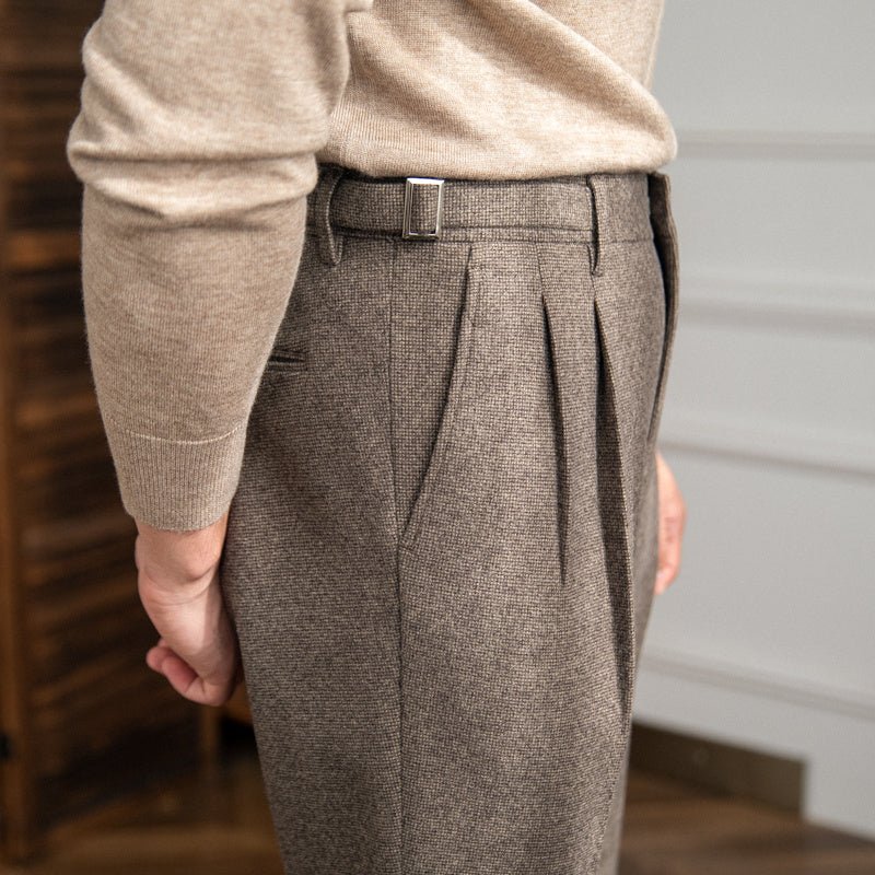 British Business Retro High Waist Trousers - MIRAVEA LTDBritish Business Retro High Waist TrousersTrousersMIRAVEAMIRAVEA LTDCJXX179148609IRBritish Business Retro High Waist Trousers29Grey