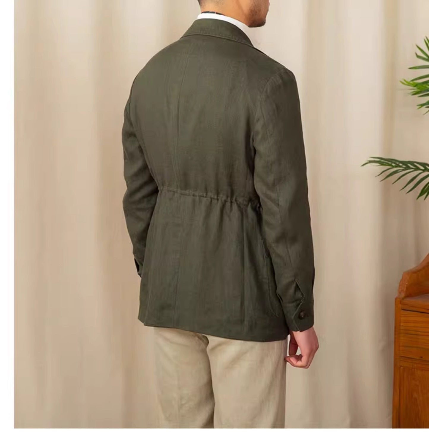 Men's Retro Casual Linen Jacket - MIRAVEA LTDMen's Retro Casual Linen JacketJackets & CoatsMIRAVEAMIRAVEA LTDCJDS199997302BYMen's Retro Casual Linen JacketLHemp Color