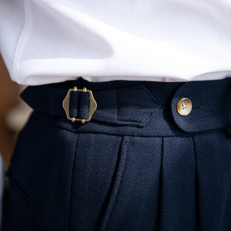 Naples High - Waisted Casual Dress Trousers - MIRAVEA LTDNaples High - Waisted Casual Dress TrousersTrousersMIRAVEAMIRAVEA LTDCJXX183231501AZNaples High - Waisted Casual Dress Trousers29Navy