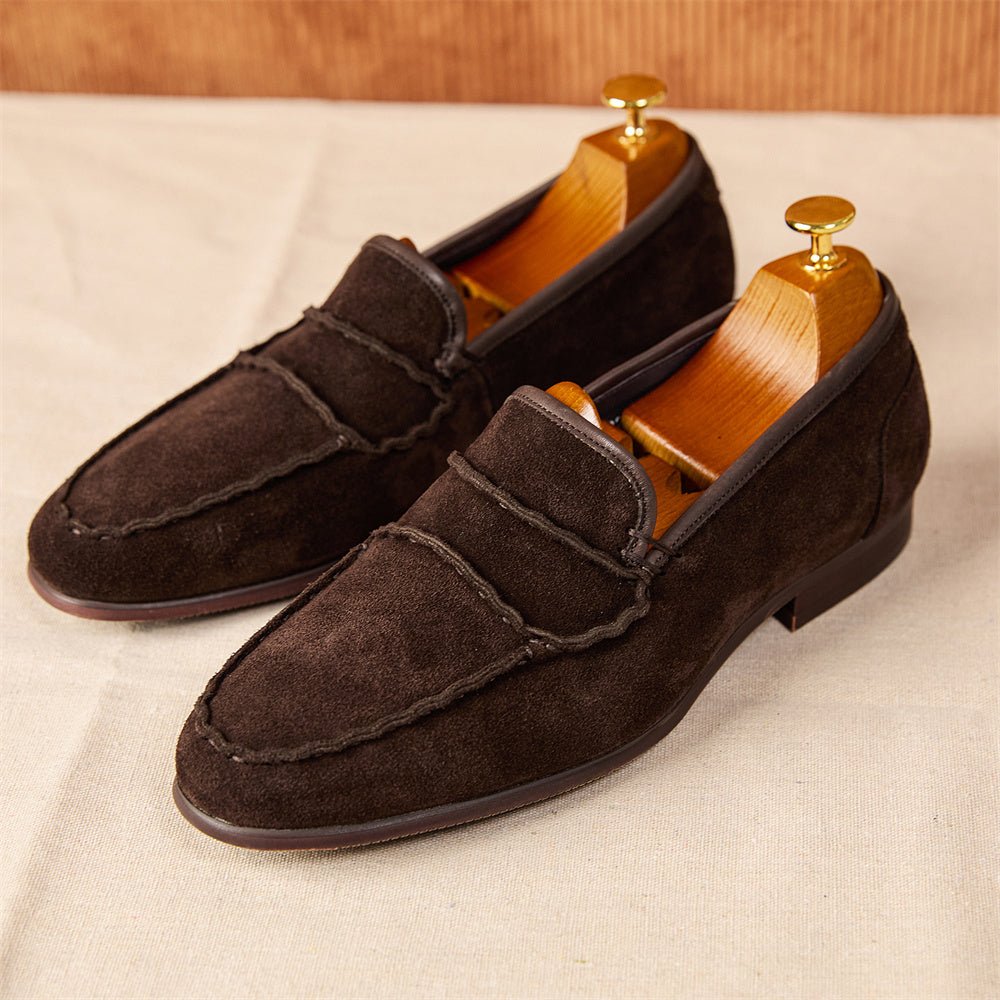 Suede Retro Shoes - MIRAVEA LTDSuede Retro ShoesShoesMIRAVEAMIRAVEA LTDCJNS206705809IRSuede Retro Shoes38Coffee