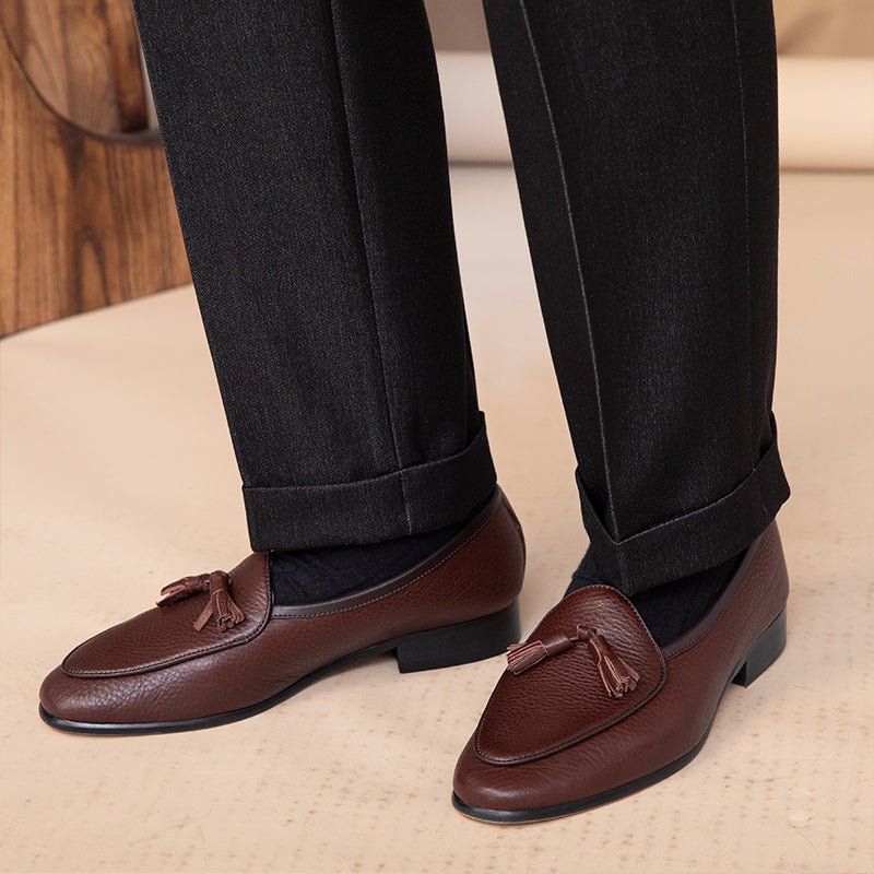 Wearing Tassel Casual Shoes - MIRAVEA LTDWearing Tassel Casual ShoesShoesMIRAVEAMIRAVEA LTDCJNS196582701AZWearing Tassel Casual Shoes38Coffee