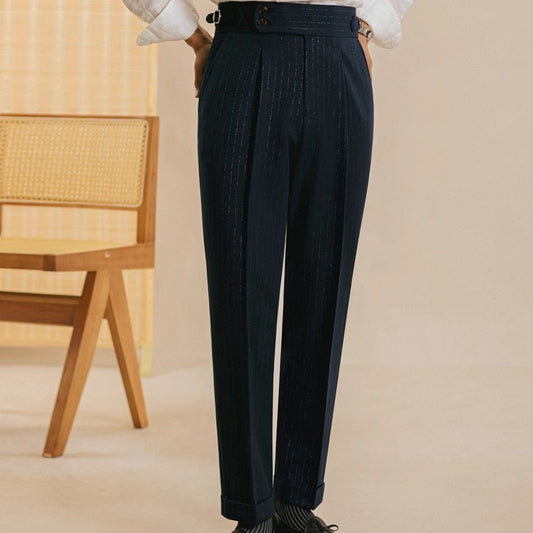 Italian Naples High Waist Trousers