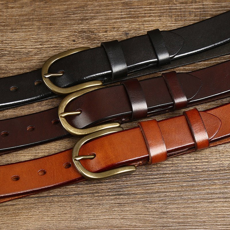 Wide Buckle Fashion Retro Belt