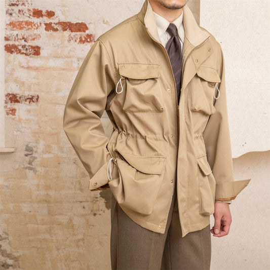 Loose Retro Men's Casual Trench Coat