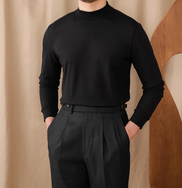 Commuting Repair Height Elastic Sweater