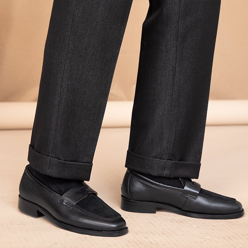 Small Square Toe Casual Shoes - MIRAVEA LTDSmall Square Toe Casual ShoesShoesMIRAVEAMIRAVEA LTDCJNS196584101AZSmall Square Toe Casual Shoes38Black