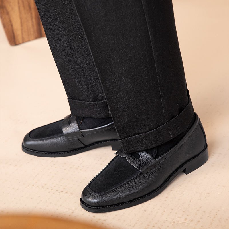 Small Square Toe Casual Shoes - MIRAVEA LTDSmall Square Toe Casual ShoesShoesMIRAVEAMIRAVEA LTDCJNS196584101AZSmall Square Toe Casual Shoes38Black
