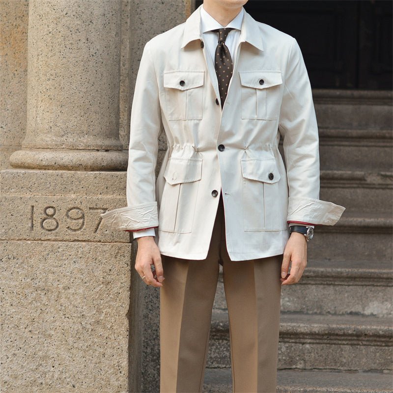 Vintage Lapel Hunting Jacket Jacket For Men - MIRAVEA LTDVintage Lapel Hunting Jacket Jacket For MenJackets & CoatsMIRAVEAMIRAVEA LTDCJXZ184836909IRVintage Lapel Hunting Jacket Jacket For Men2XLApricot